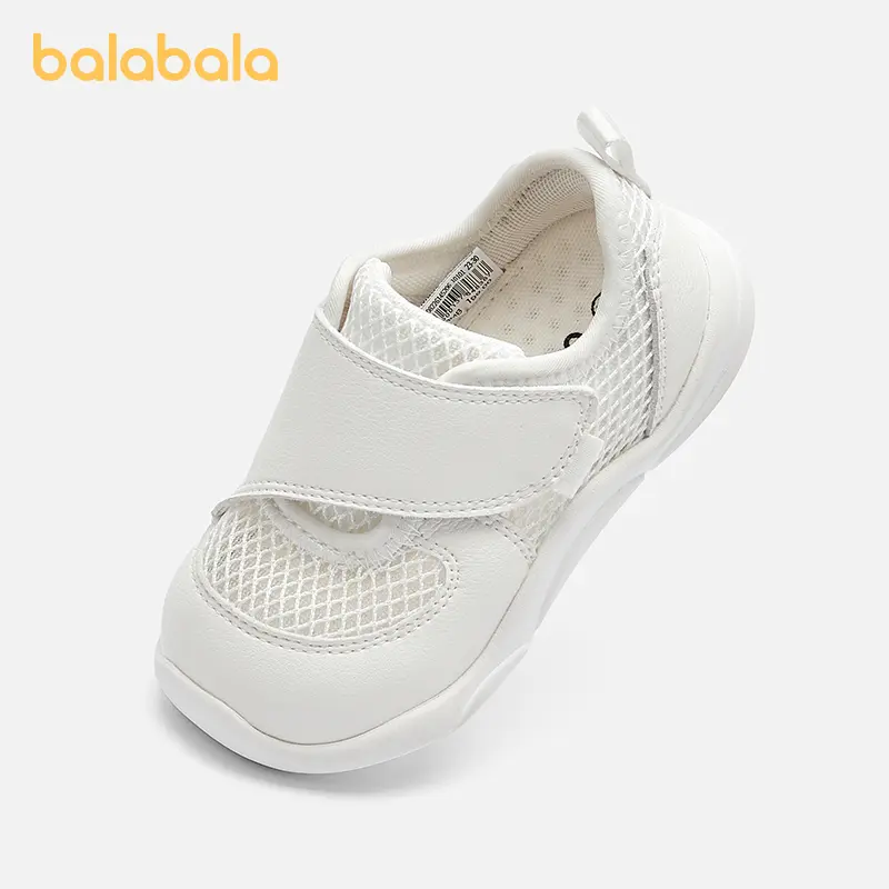 Balabala Toddler Barefoot Sneakers - 2026 New Summer Breathable Mesh Soft-Soled Kids Shoes, Comfortable Baby Sport Shoes with Toe Protection for Walking, Soft Soled Shoes