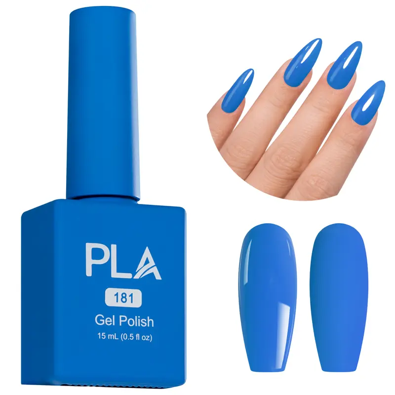 PLA Individual Gel Polishes - Here's The Tea | Jewel-Toned Shades | HEMA-Free | TPO-Free | 12mL Each