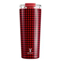 24oz Red Black Checkered