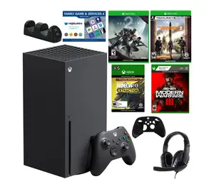 Xbox Series X with 4 Games, Accessories & Voucher Xbox Series X with 4 Games, Accessories & Voucher