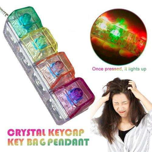 4PCS Keyboard Fidget Clicker Keychain Toy, Clear Mechanical Button Finger Fidget for ADHD, Anxiety & Autism, Addictive Stress Relief Desk Toy, Fun Gift for Friends, Teens & Adults 4PCS Keyboard Fidget Clicker Keychain Toy, Clear Mechanical Button Finger Fidget for ADHD, Anxiety & Autism, Addictive Stress Relief Desk Toy, Fun Gift for Friends, Teens & Adults