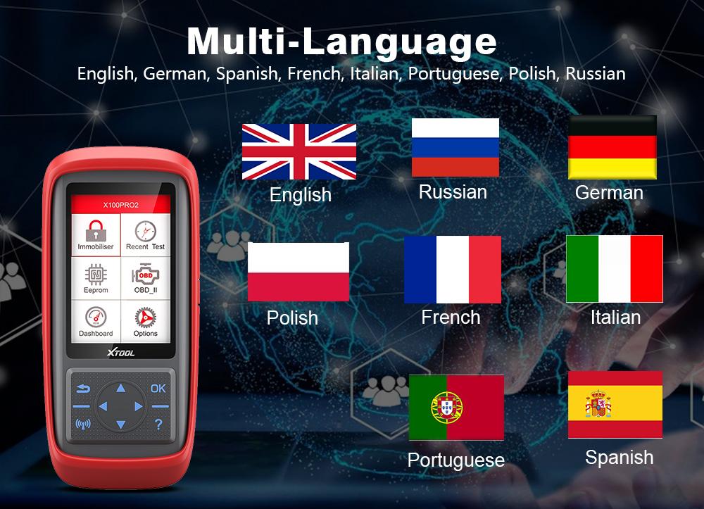 XTOOL X100 Pro2 OBD2 Automotive Scanner & Key Programmer