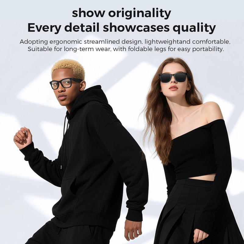 【Ivision6】AI Smart Glasses with 800W HD Camera – OpenAI Recognition, 1080P Anti-Shake Video, Real-Time Translation & Long Battery Life – Travel, Outdoor Adventures, Daily Fun, Hands-Free Convenience, Ideal Gift for Tech Enthusiasts & Frequent Travelers 【Ivision6】AI Smart Glasses with 800W HD Camera – OpenAI Recognition, 1080P Anti-Shake Video, Real-Time Translation & Long Battery Life – Travel, Outdoor Adventures, Daily Fun, Hands-Free Convenience, Ideal Gift for Tech Enthusiasts & Frequent Travelers