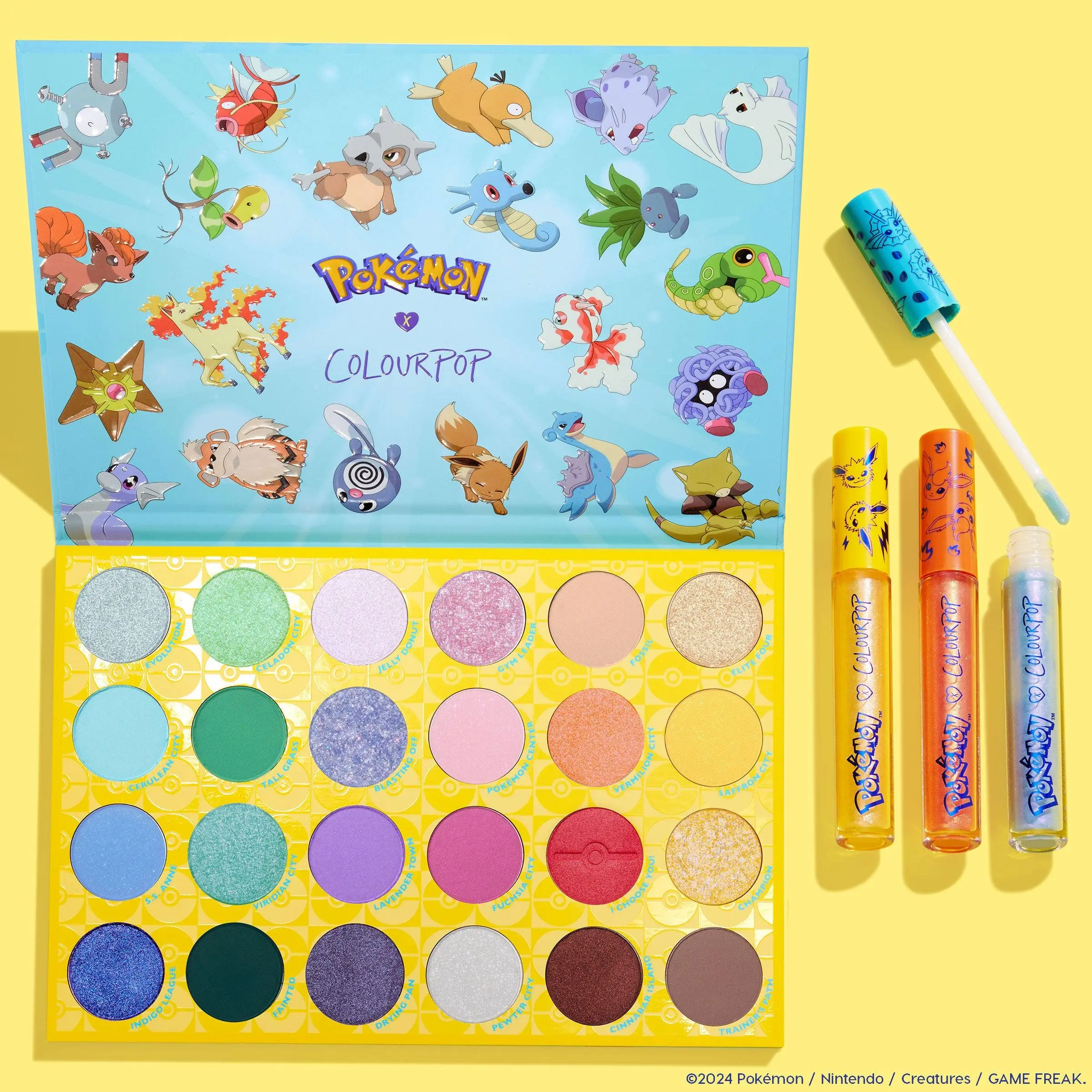 ColourPop® x Pokémon Ready For Battle Shadow Palette & Lip Set - TikTok ...