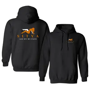 Sit On My Face Funny Hoodie, Unisex Graphic Tees, Casual Menswear, Comfy Cotton