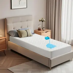 【Memorial Day】BEDLORE Fit Sheet & Waterproof Sheet, Luxury Honeycomb Mattress Protector, Ultra Soft, Breathable & Noiseless Hotel-Quality Bedding, Deep Pocket (8"-15"), Machine Washable, Ideal for Families with Kids, Pets, or for Guest Rooms