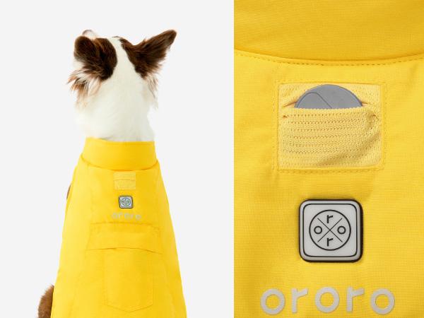 ororo Heated Dog Vest with Battery, Reflective Strips, Adjustable Padded Dog Vest with 4 Heating Zones