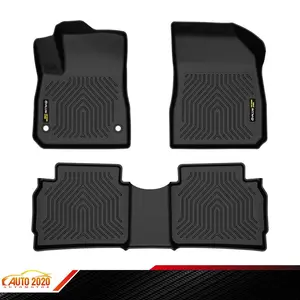 All Weather TPE Floor Mats Fits 2016-2023 Chevrolet Malibu Anti-Slip Liner Black