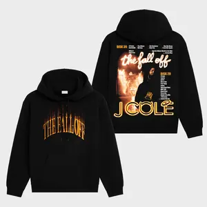 J. Cole - The Fall-Off Album Graphic High-quality, Soft Cotton Hoodie Sweatshirt T-Shirt, Disc 29, Disc 39 Hip-Hop Shirt, The Fall-Off Album Jermaine Lamar Cole Fan Graphic Tee, Cole World Music Fan Merch Shirt