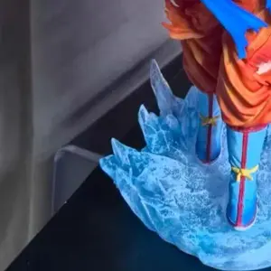Resin SSJ blue g0ku Figure for Home Decoration