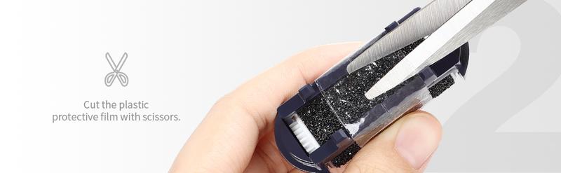 Pritech Rechargeable Portable Electric Feet Callus Remover, Great for Dry Skin Dead Skin, Severely Cracked Dry Skin, Suitable for Home and Nail Salon, Foot File Pedicure Kit, Ideal Spring and Summer Gift