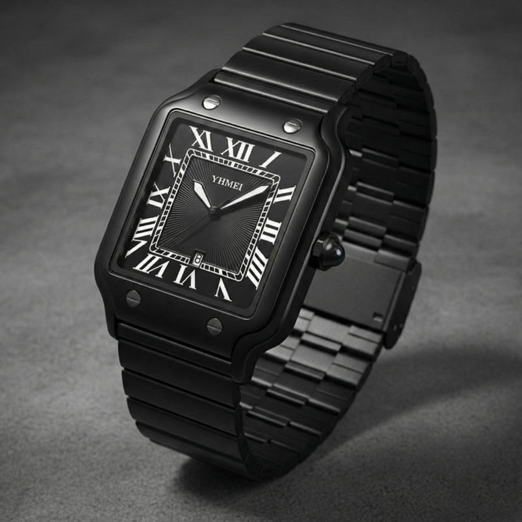 Elegant Multi Function Watch Suitable For Women And Men Featuring Calendar 33mm Dial Stainless Steel Band And Analog Water Resistant Design Elegant Multi Function Watch Suitable For Women And Men Featuring Calendar 33mm Dial Stainless Steel Band And Analog Water Resistant Design