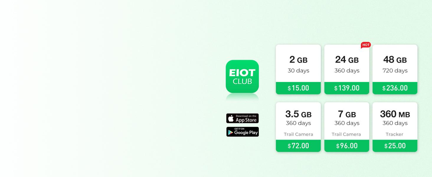 EIOTCLUB Prepaid SIM Card Triple Play - Supports Verizon AT&T T-Mobile for Security Trail Cameras Unlocked IoT Devices Cellphone Data Only EIOTCLUB Prepaid SIM Card Triple Play - Supports Verizon AT&T T-Mobile for Security Trail Cameras Unlocked IoT Devices Cellphone Data Only