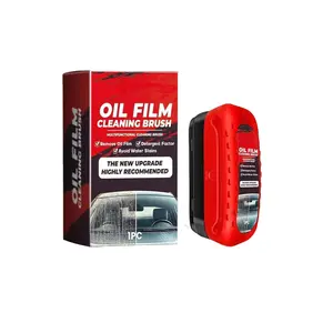 Automotive Clear Drive Windshield Window Cleaner Brush Heavy Duty Oil Film Dust Remover for most cars