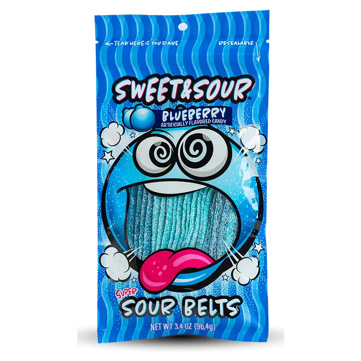 Blueberry Sour Belts Blueberry Sour Belts