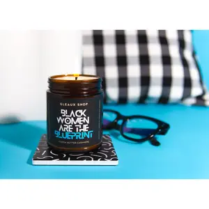 Black Women are the Blueprint — Cocoa Butter Scented Cashmere Candle