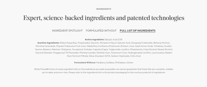 Murad Deep Relief Acne Treatment with 2% Salicylic Acid & Phytosteroid Technology for Severe Acne Healing & Skin Repair