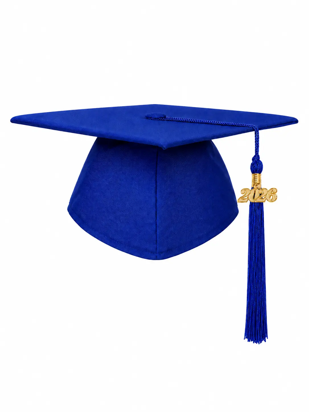 Matte Graduation Cap 2026 and 2027 Tassel Adult Graduation hat for High School College