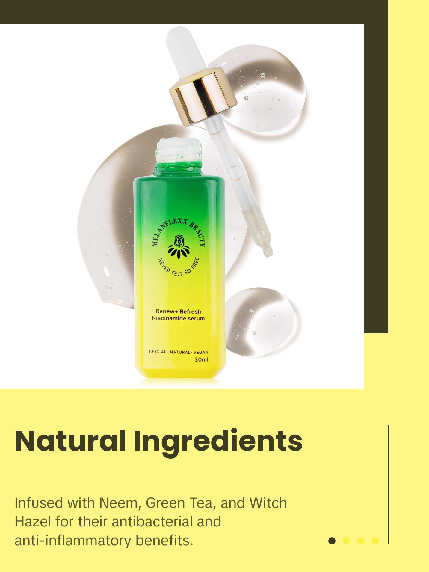 MELANFLEXX BEAUTY NIACINAMIDE SERUM 100% All Natural- Vegan MELANFLEXX BEAUTY NIACINAMIDE SERUM 100% All Natural- Vegan