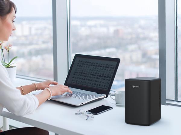 【Valentine's Day Gift】AstroAI 6 Liter/8 Cans Capacity  Portable Mini Fridge Ease Of Handling with 110V AC/12V DC Power Cables, 1500W Refrigeration Function For Home And Car Use