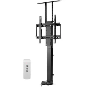 VEVOR Motorized TV Lift Stand Mount Bracket 132 lbs Load with Remote Control
