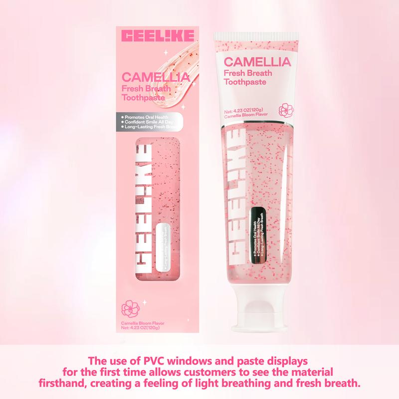 CEELIKE Camellia Fresh Breath Toothpaste | Deeply Cleans Teeth, Provides Long-Lasting Freshness, Gently Cares for Oral Health