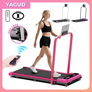 【Upgrade Version】 YAGUD Folding Treadmill with Adjustable Incline, Low-Noise Motor, 265lbs Weight Capacity, Remote Control & Wheels for Easy mobility – Comes with Free Resistance Bands and Dual Shock-Absorption System SpringStatements