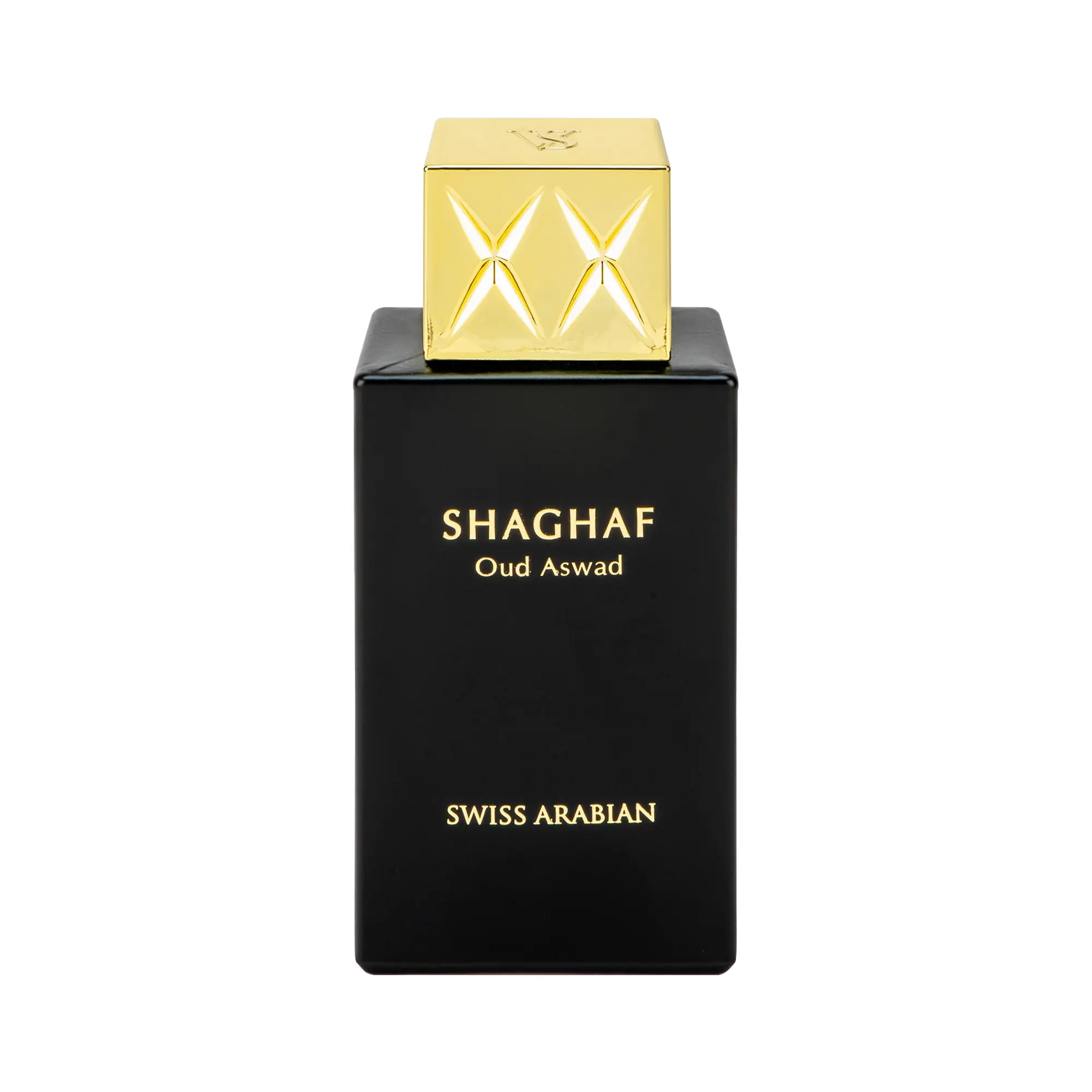 Swiss Arabian Shaghaf Oud Aswad Oriental Woody Fragrance | Eau de Parfum 75ml - 2.5 Oz | Long Lasting Arabic Perfume for Men and Women