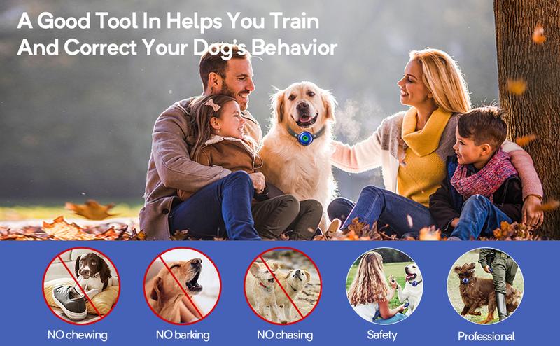 Bark Collar, Dog Bark Collar for Small Medium Mini Dogs, Automatic Stop Bark Collar, Safe Humane Barking Collar with 4 Effective Modes Beep Vibration & 7 Adjustable Sensitivities, Black