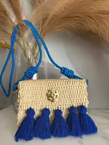 Iraca Palm crossbody Bag – Handmade, Lightweight & Exclusive Zafira Complements