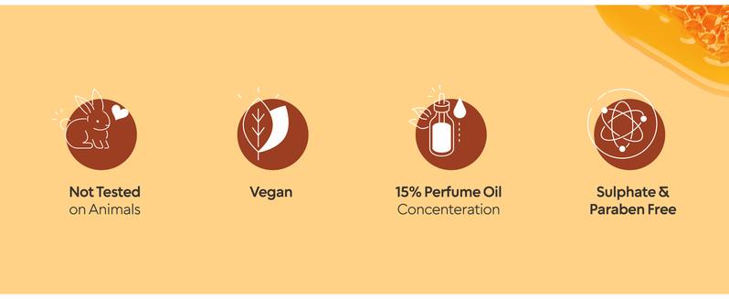 Bella Vita Luxury's Honey Oud | Eau de Parfum 100ml (3.4 fl.oz.) | Patchouli, Vanilla, Bergamot | Floral & Spicy | Made with Clean & Vegan Essentials Oils | Cruelty Free Fragrance Perfume