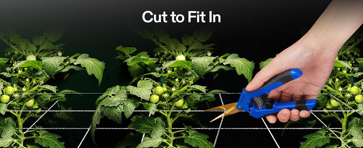 VIVOSUN Trellis Netting Heavy-duty Polyester,1 Pack