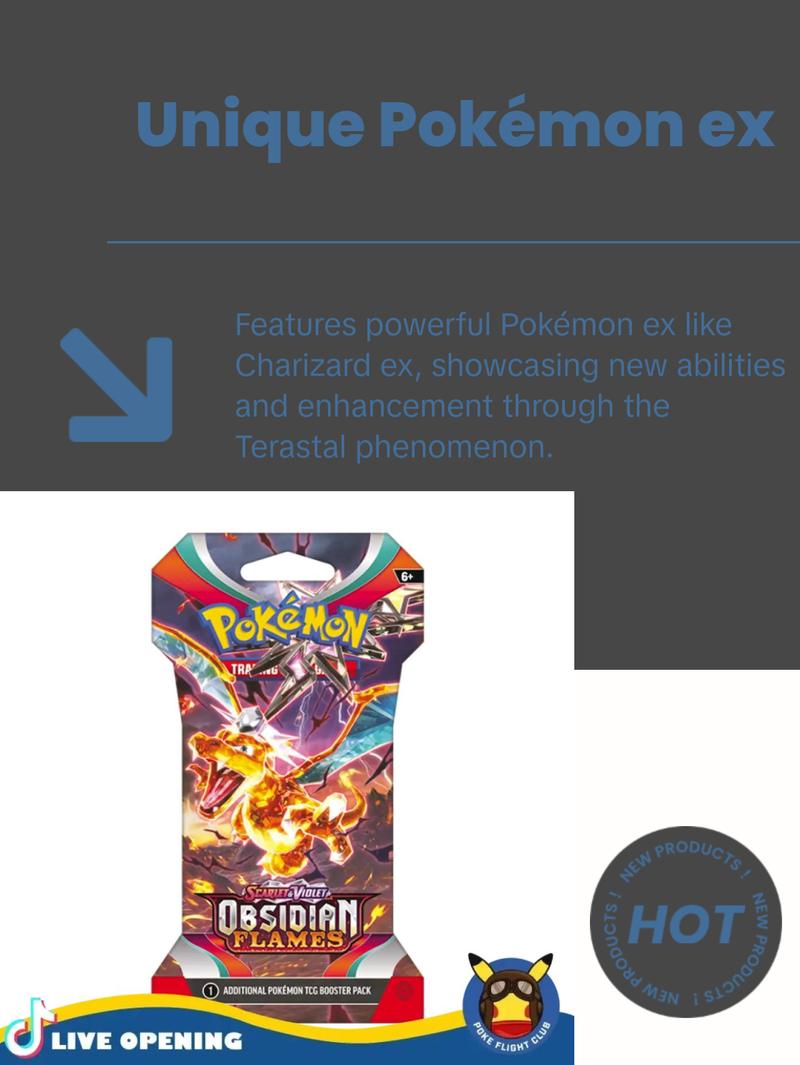 Pokemon English SV03 Obsidian Flames CARDS LIVE OPENING @PokeFlightClub