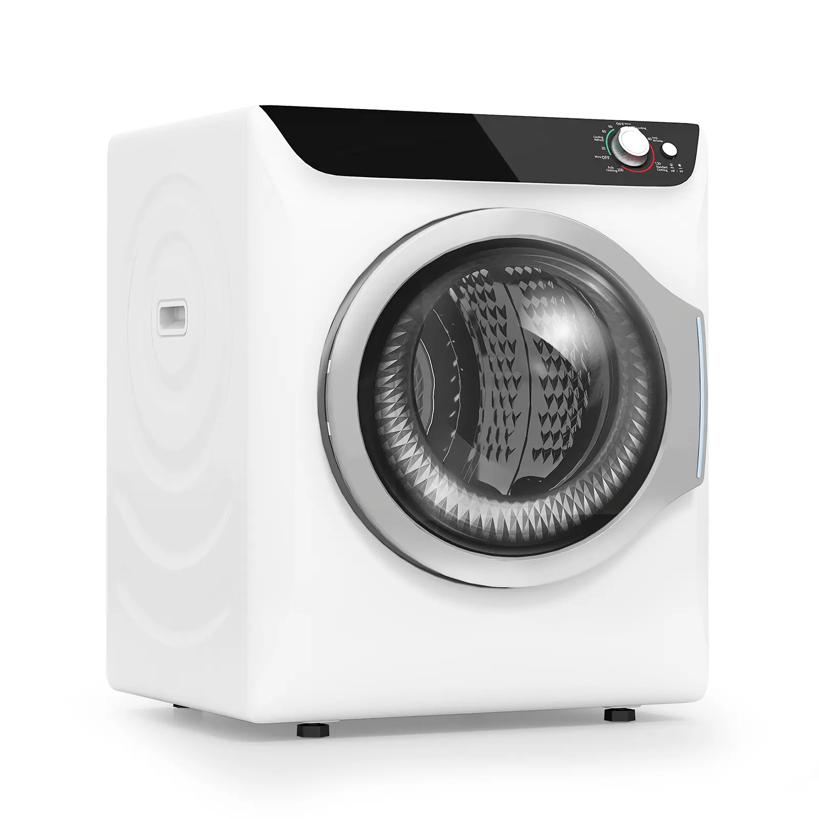 Auertech 2.6 Cu. Ft. Portable Clothes Dryer, 1400W Compact Electric Dryer with Stainless Steel Tub, Control Knob for Apartment, Dorm & RV mini seca dora