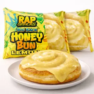 Rap Snacks Big Back Lemon Honey Bun