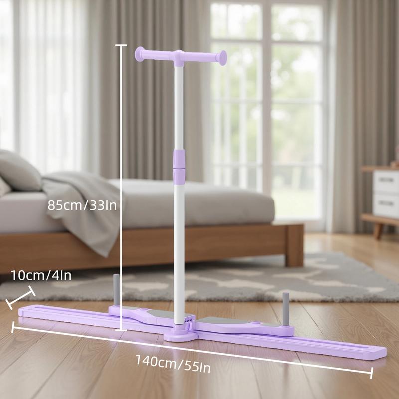 Foldable Ski Machine Exercise Equipment, Simulated Ski Trainer with Digital Display, Quick Assembly, 300LBS Loading Capacity Ski Machine Exercise Equipment for Home, Multifunctional Pilates Pelvic Floor Muscle Trainer