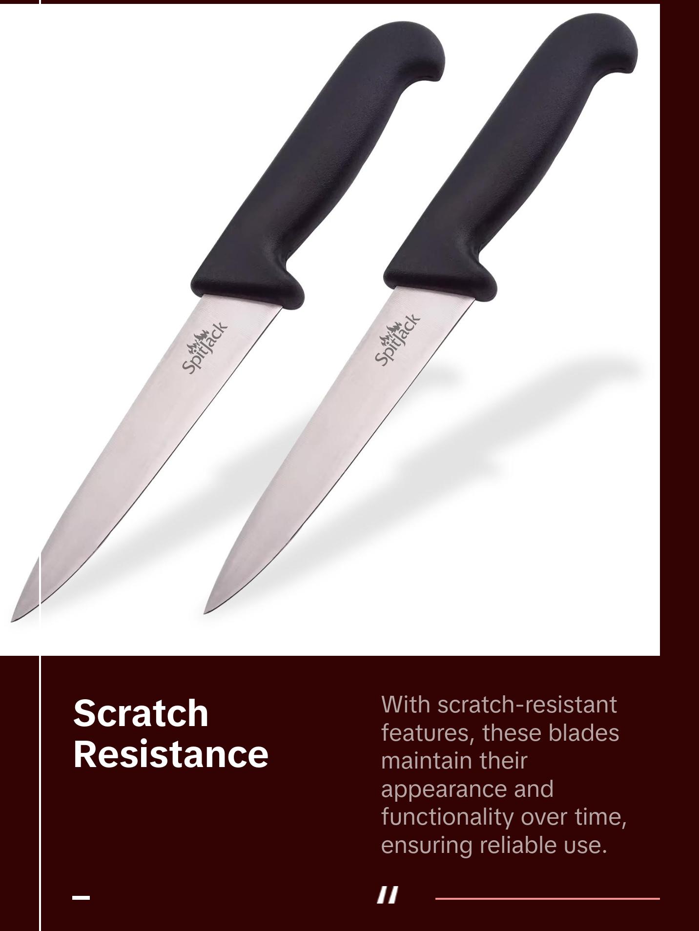 SpitJack 3.5 Inch Kitchen Paring Knife (2-pack)