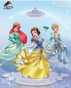 Princess Flowing Glitter Cards