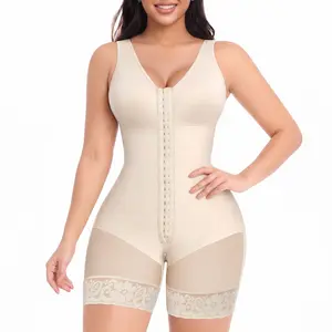 Women‘s YIANNA Fajas Colombianas Shapewear Full Body Shaper Butt Lifter with Hooks Closure