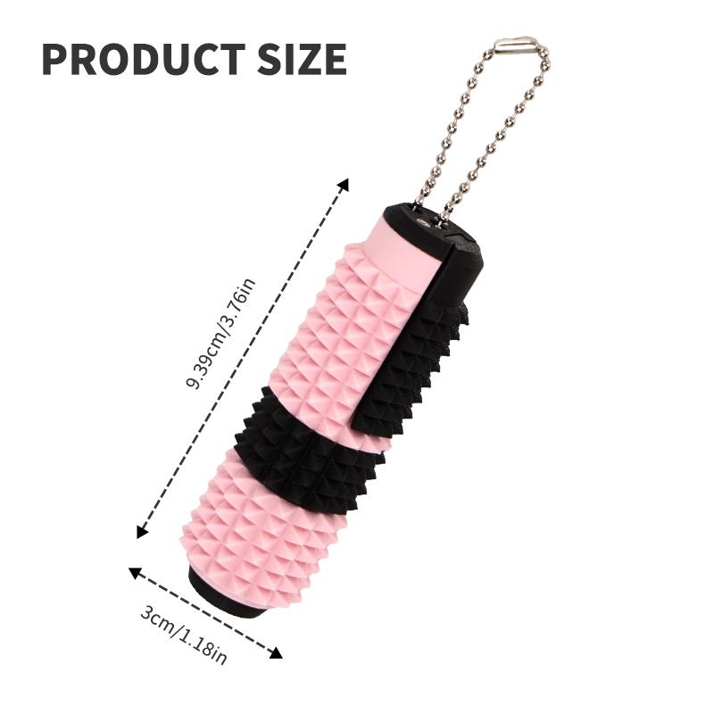 Little Ouchies  Grippie 5-in-1 Design for Stress Relief, Button Clicks, Spinners, Portable Stim Tool,Spiky Grippie Stim, 3D Printed Toys Pain Stim Fidget, Pocket Mini Fidget Toy for Adults Novelty Gifts,Grippie stim keychain