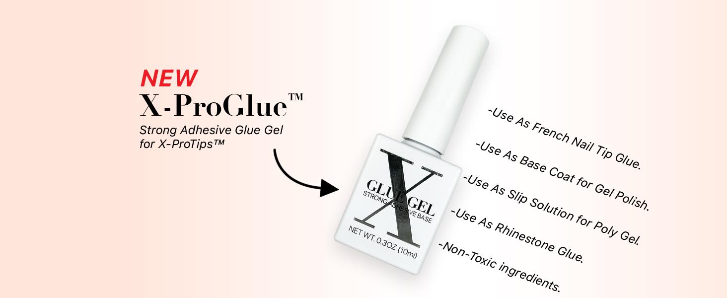 SXC Cosmetics X-Pro Tips French Tip Press On Nails, Skin Tone Series Starter Kit  for DIY Nail Art Nail Polish Polish Gel Extension Nailcare