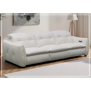 Klaussner Bravello Leather Motion Power Reclining Sofa Klaussner Bravello Leather Motion Power Reclining Sofa