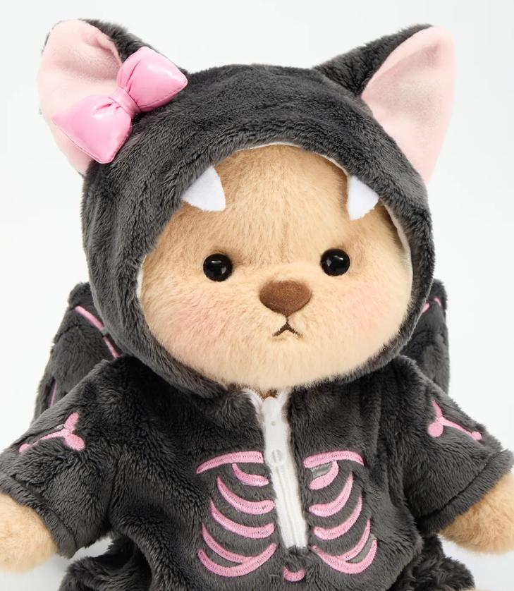 Getahug Halloween Spooky Pumpkin Bear Handmade Stuffed Animal Gift Festive Pumpkin Shape Unique Handcrafted Delight