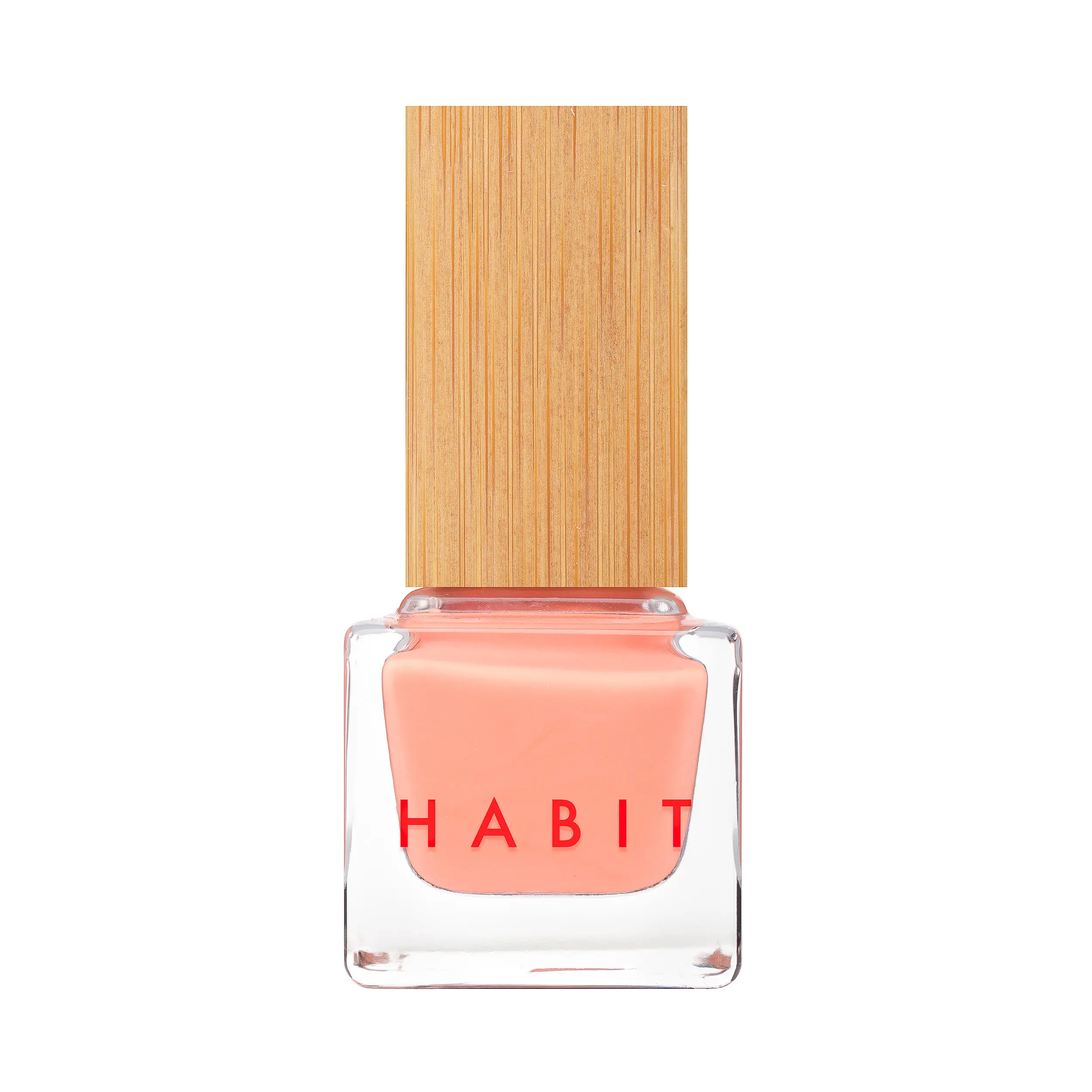 Habit Cosmetics | Nail Polish Breathable Bio based Orange shades Vegan, Cruelty Free, 21 Toxins Free, 0.3 Oz For Manicure, Fast Drying, Streak Free, Long lasting with Hibiscus and Samphire Extract Salon Quality Cutics