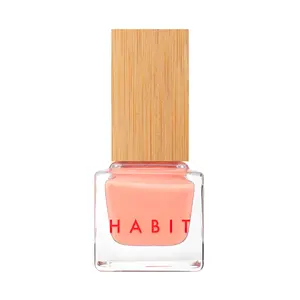 Habit Cosmetics | Nail Polish Breathable Bio based Orange shades Vegan, Cruelty Free, 21 Toxins Free, 0.3 Oz For Manicure, Fast Drying, Streak Free, Long lasting with Hibiscus and Samphire Extract Salon Quality Cutics