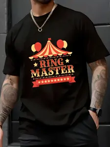 Unisex 100% Cotton Ringmaster – Circus Birthday Party Costume T-Shirt (Limited Edition), Fun Gift for Men, Women & Kids