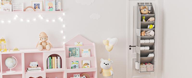 Criusia Over The Door Shoe Organizer Storage with Extra Large Pockets Premium Oxford Fabric for Closet Door Holds 20-22 Pairs of Shoes Easy Access & Versatile Design