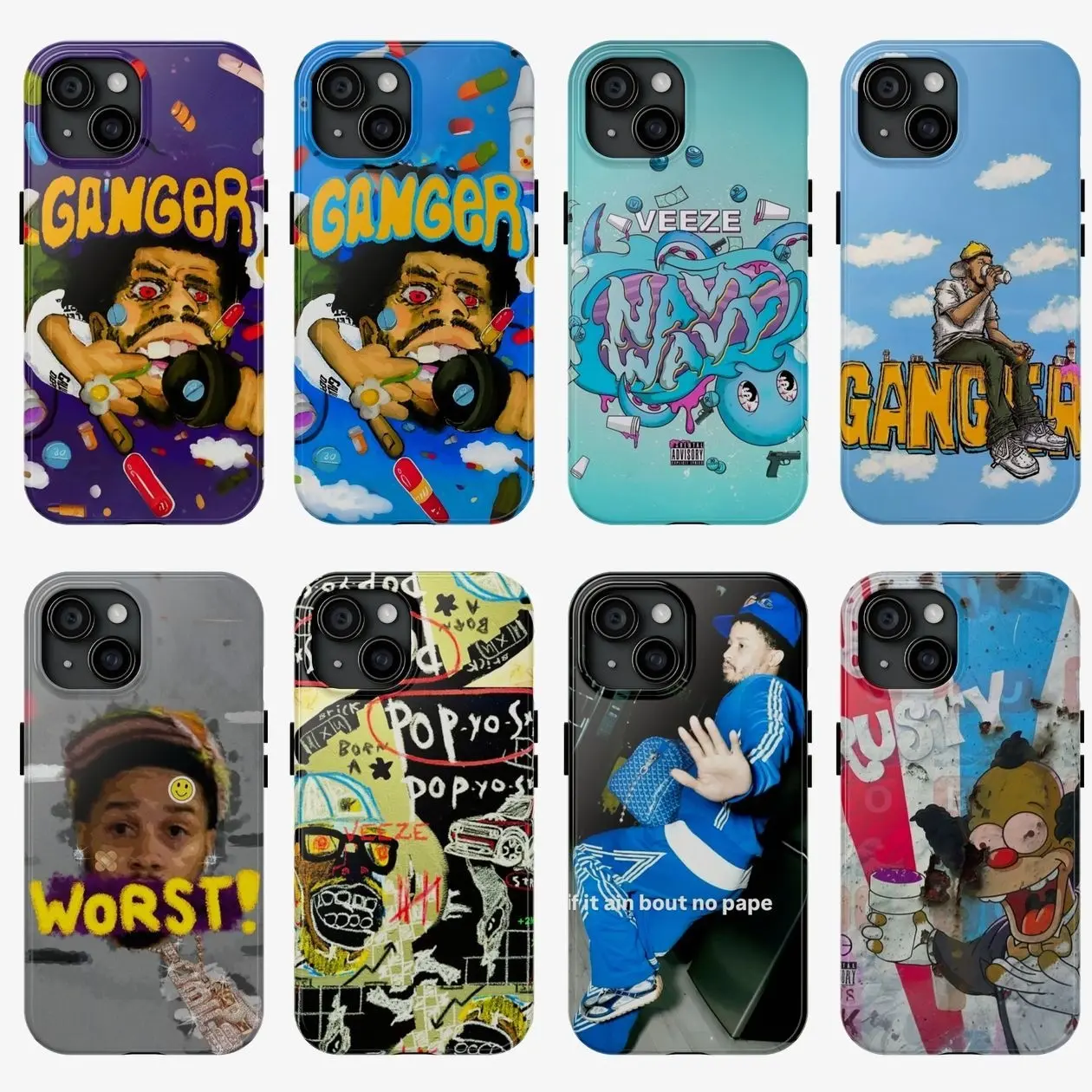 V-Vee.ze Rapper Phone Case For iPhone And Samsung, Detroit Rap Music ...