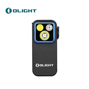 OLIGHT Oclip Pro Clip on Flashlight with Floodlight Spotlight and Red Light