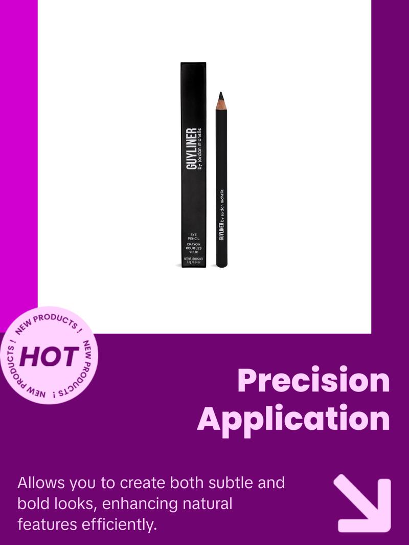 GUYLINER - JET BLACK EYELINER FOR MAKEUP